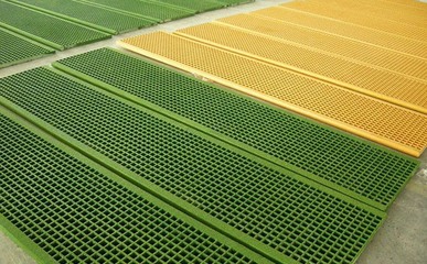 洗车店内专用玻璃钢格栅