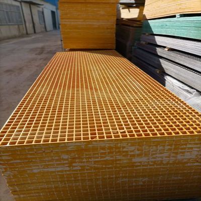 湖州玻璃钢格栅盖板化工厂平台拉挤格栅